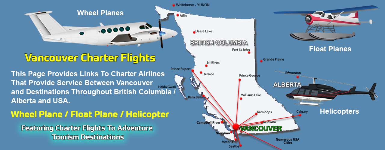 Langley BC Air Charter Directory